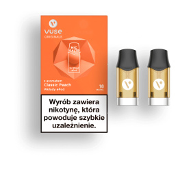 Wkłady do Vuse ePod z aromatem: Classic Peach vPro 18mg/ml (1 szt.) 