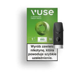 Wkłady do Vuse ePod z aromatem: Fresh Apple vPro 18mg/ml (1 szt.) 