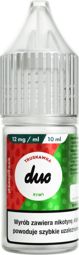 Liquid Duo Nicotine 10ml - Truskawka Kiwi 12mg | E-LIQ