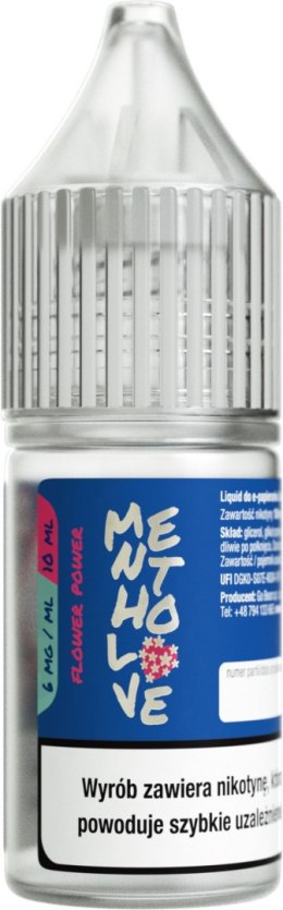 Liquid Mentholove Nicotine Flower Power - 6mg 