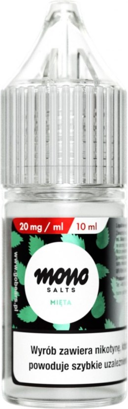 Liquid MONO Salts - Mięta 20mg 