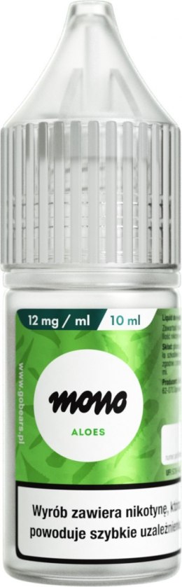 Liquid MONO nicotine 10ml - Aloes 12mg