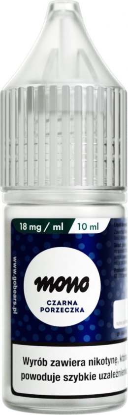 Liquid MONO nicotine - Czarna Porzeczka 18mg 