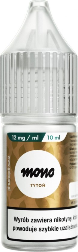 Liquid MONO nicotine - Tytoń 12mg 