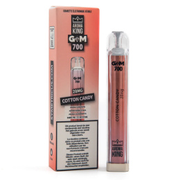 Aroma King Gem 700 puffs 20mg - Cotton Candy 