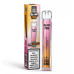 Aroma King Gem 700 puffs 20mg - Pink Orange Fizz 