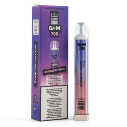 Aroma King Gem 700 puffs 20mg - Raspberry Peach 