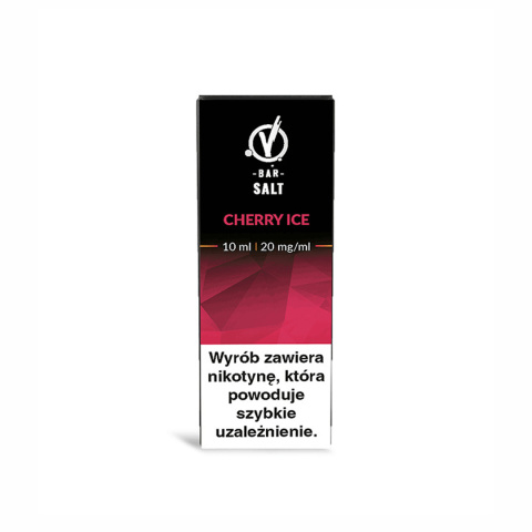 Liquid VBar Salt 10ml - Cherry Ice 20mg | E-LIQ