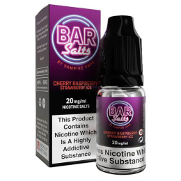 Liquid Bar Salt - Cherry Raspberry Stawberry Ice 20 mg 10 ml 