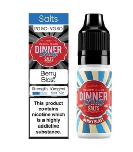 Liquid Dinner Lady Salt 20mg - Berry Blast 