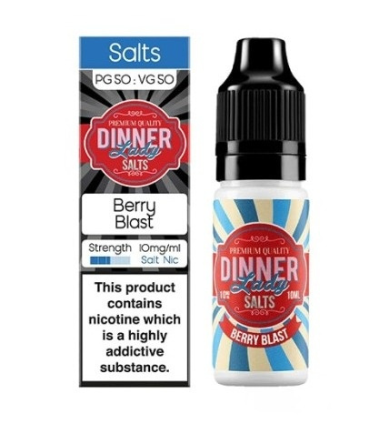 Liquid Dinner Lady Salt 20mg - Berry Blast | E-LIQ