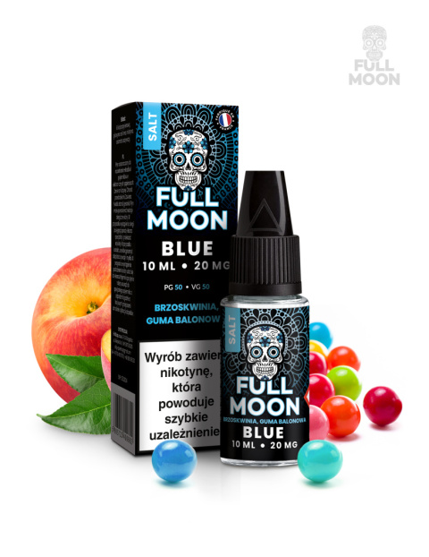 Liquid Full Moon Salt 10 ml - BLUE - 20 mg