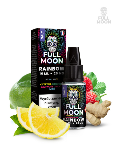 Liquid Full Moon Salt - RAINBOW - 20 mg 10 ml | E-LIQ