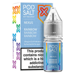 Liquid Pod Salt Nexus - Rainbow - 10ml - 20mg 