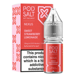 Liquid Pod Salt Nexus - Sweet Strawberry Lemonade - 10ml - 20mg | E-LIQ