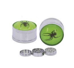 Młynek metalowy REAL SPIDER 3-część 5cm 