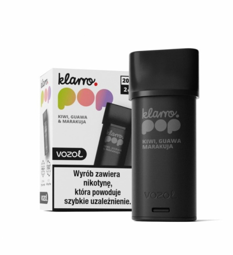 Wkład Klarro POP 2ml - Kiwi Guawa Marakuja 20mg | E-LIQ