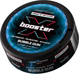 Woreczki kofeinowe X-BOOSTER Bubble Gum 20mg 