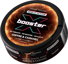 Woreczki kofeinowe X-BOOSTER Coffee Carmel 20mg 