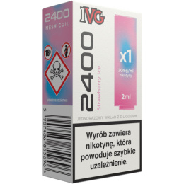 IVG 2400 Pod Strawberry Ice 20mg 2ml 