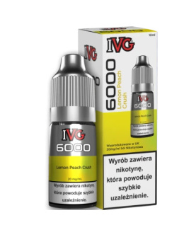 Liquid IVG 6000 Salt Lemon Peach Crush 20 mg 10 ml 