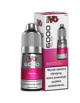 Liquid IVG 6000 Salt Pink Pop 20 mg 10 ml 