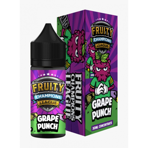 Koncentrat Fruity Champions League 30ml - Grape Punch | E-LIQ