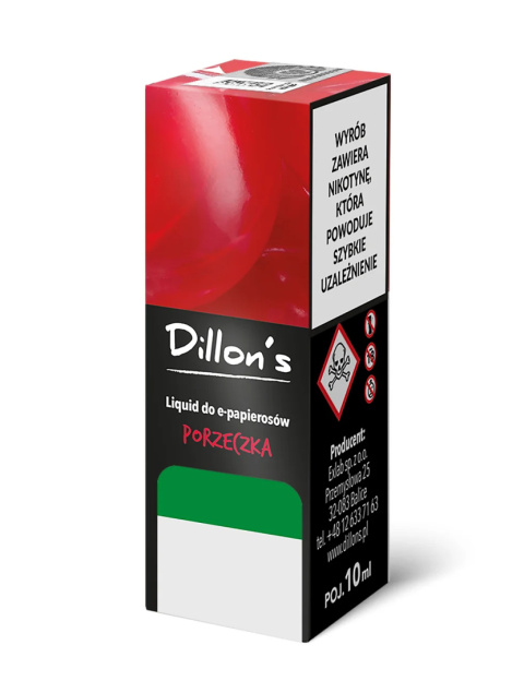 Liquid Dillon's 10ml - Czerwona Porzeczka 20MG | E-LIQ