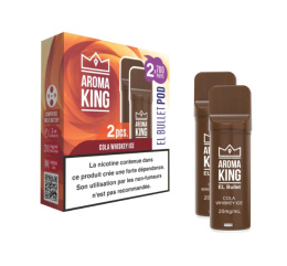 Wkład Aroma King EL Bullet - 2x Cola Whiskey Ice | E-LIQ