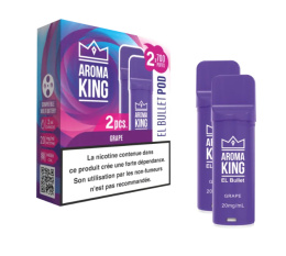 Wkład Aroma King EL Bullet - 2x Grape