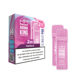 Wkład Aroma King EL Bullet - 2x Peach Mix Ice