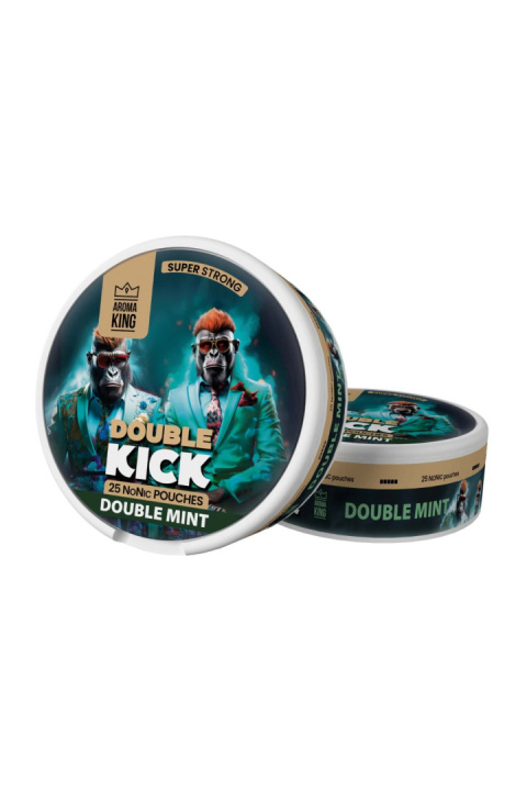 Woreczki Nikotynowe Aroma King Double Kick - Double Mint 10mg NoNic | E-liq