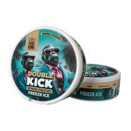 Woreczki Nikotynowe Aroma King Double Kick - Freeze Ice 10mg NoNic | E-liq