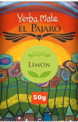 Yerba Mate El Pajaro Limon 50g 