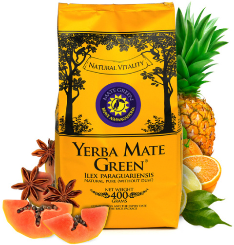 Yerba Mate Green Brave Ashwagandha | E-LIQ