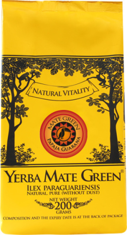 Yerba Mate Green Papaja Guarana 200g 