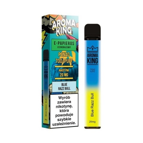 Aroma King Comic 700 - Blue Razz Bull 20mg | E-LIQ