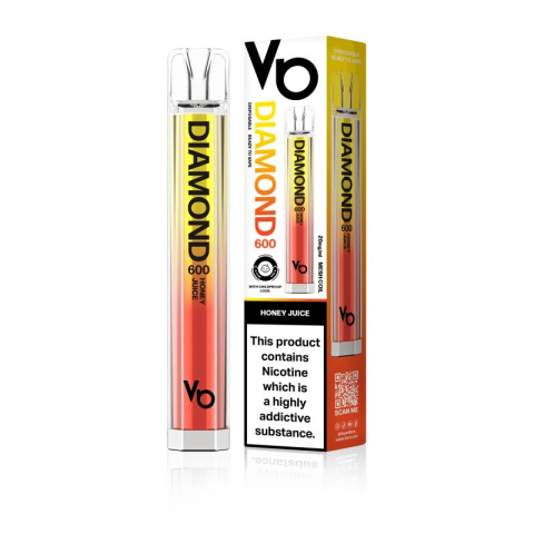 Vapes Bars Diamond 600 - Honey Juice | E-LIQ