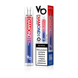 Vapes Bars Diamond 600 - Red Crystal 