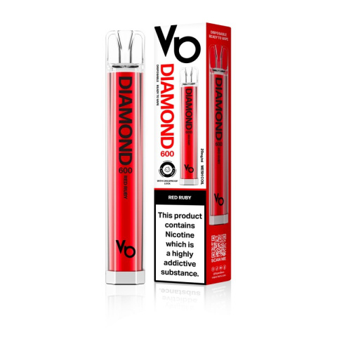 Vapes Bars Diamond 600 - Red Ruby  | E-LIQ