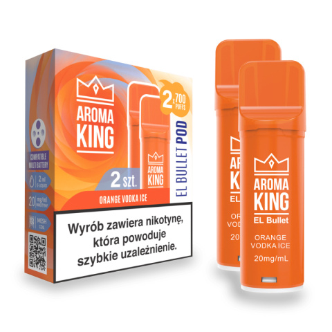 Wkład Aroma King EL Bullet - 2x Orange Vodka | E-LIQ