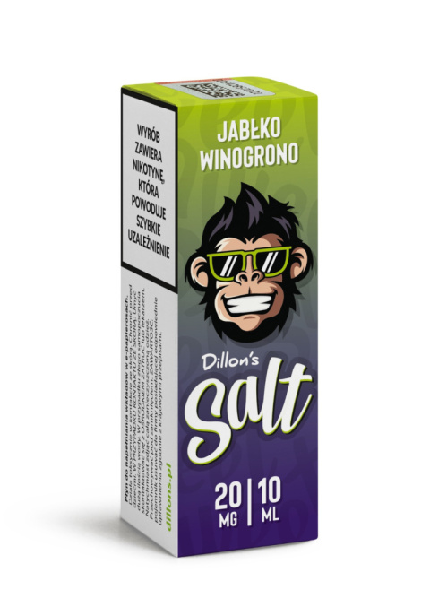 Liquid Dillon's Salt - Jabłko Winogrono 20mg 10ml | E-LIQ