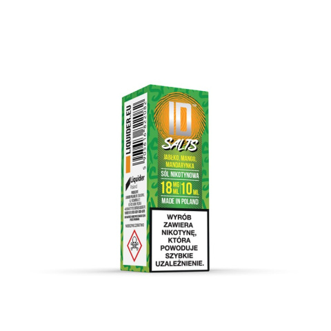 Liquid ID Salt - 10ml Jabłko Mango Mandarynka 18mg | E-LIQ