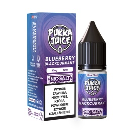 Liquid Pukka Juice 10ml - Blueberry Blackcurrant 10mg salt 