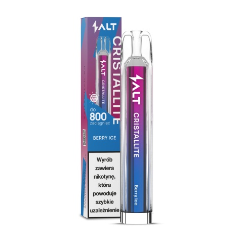 Crystallite 800 Puffs Berry Ice 20mg | E-LIQ