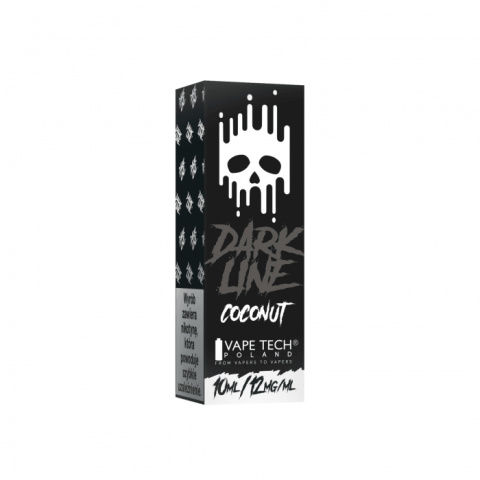 LIQUID DARK LINE 10ml - Coconut 12mg | E-LIQ