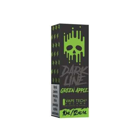 LIQUID DARK LINE 10ml - Green Apple 12mg | E-LIQ