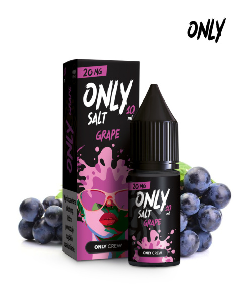 Liquid Only Salt 10ml - Grape 20mg | E-LIQ