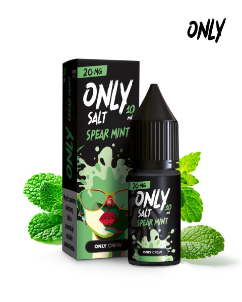 Liquid Only Salt 10ml - Spear Mint 20mg | E-LIQ