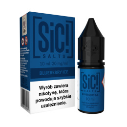 Liquid Sic Salts 10ml Blueberry Ice 20mg | E-LIQ